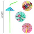 thumbnail image 2 of 150 Pcs Pailles Colorées pour Décoration de Cocktail, 2 of 5