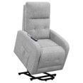 thumbnail image 4 of DeeHome Lyle Grey Tufted Power Lift Recliner, 4 of 9