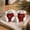 A, variant on Christmas Tree Ornaments Set of 2, Hanging Pendant Decorations for Holiday Tree, Cloth Festive Decor for Indoor Christmas Celebration, Reusable Tree Branch Hanging Keepsake, Style A