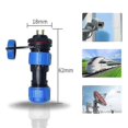 thumbnail image 2 of Aviation Plug Socket, Waterproof Aviation Plug Socket Cable In-line Connector (1pc, Blue), 2 of 4