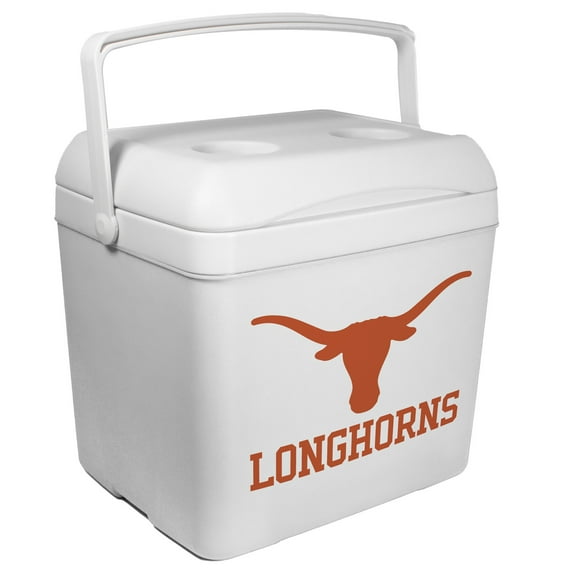 White Texas Longhorns 24-Can Tailgate Cooler