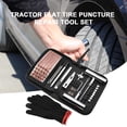 thumbnail image 3 of Soumake Tire Repair Kit, Portable Ergonomic Universal Multipurpose Steel Tire Puncture Repair Tool Set, 3 of 8