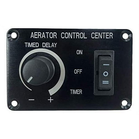 Pactrade Marine Boat Aerator Livewell Timer Switch Panel Adjustable Auto 12V 5A