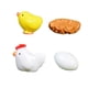 thumbnail image 4 of Inteprter Accesorios de jardín de hadas Diseño exquisito Pantalla diferente Decoración de pollo llamativa Decoración de balcón Varios Decoración del hogar, 4 of 6