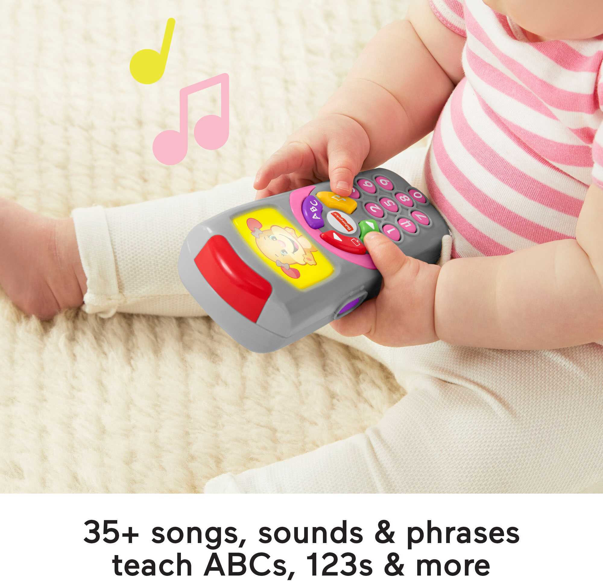 Fisher-Price Laugh & Learn Sis’s Remote Baby & Toddler Learning Toy with Music & Lights - image 3 of 7