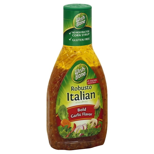 WishBone Robusto Italian Dressing 8 fl. oz. Bottle