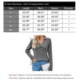 thumbnail image 6 of V Neck Sweaters For Women Lightweight Ribbed Fall Sweater Long Sleeve Pullover Popo Neck Shirts With Pocket, 6 of 6