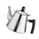 thumbnail image 4 of Tetera de acero inoxidable de fondo plano para cocina de inducción (1,2 l, plateada), 4 of 5