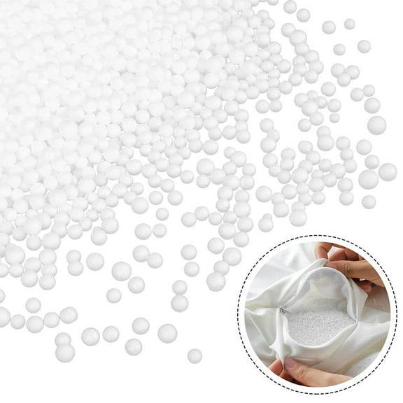 Minkissy Bean Bag Filler Soft Foam Filling For Couch Cushions 1Set