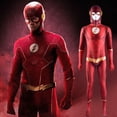 thumbnail image 1 of The Flash DC Same Style Cosplay Tights Halloween Costume, Lycra & Cotton, Sizes XS-XXXL, Unisex, 1 of 5
