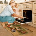 thumbnail image 3 of Mloabuc Rooster Door Mat Farmhouse Kitchen Mat Decor Kitchen Floor Mat, Washable Runner Rugs, Farmhouse Rooster Indoor Outdoor Decorations KitchenRug 17x29 Inch, 3 of 6