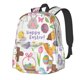 thumbnail image 1 of Disketp Happy Easter1 Mochila Escolar de Gran Capacidad y Peso Ligero, Mochila de Viaje Ideal para Escuela, Trabajo y Uso Diario, Cómoda y con Estilo, 1 of 8