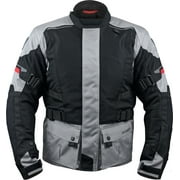 ELIPSOL AIR JACKET MOTORCYCLE ADVENTURE TOURING JACKET - SILVER, S