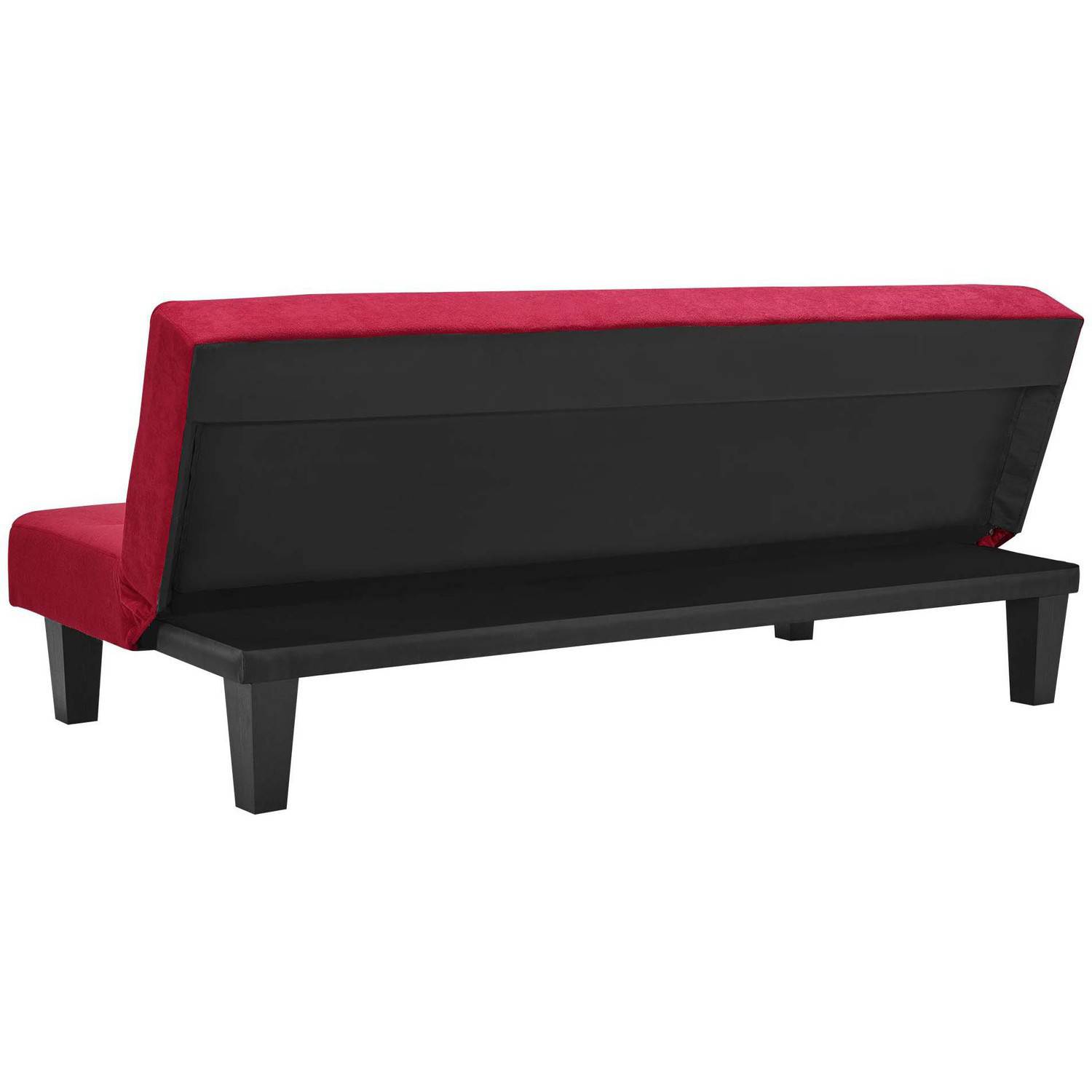 DHP Kebo Futon with Microfiber Cover, Red - image 11 of 13