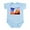 Sky Blue, variant on CafePress - American Bald Eagle Collage Body Suit - Baby Light Bodysuit, Size Newborn - 24 Months