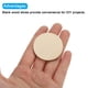 thumbnail image 4 of Uxcell 2 pulgadas rodajas de madera en blanco sin terminar para manualidades de arte DIY decoración 100 paquetes, 4 of 7