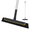 Black, variant on Yocada Floor Squeegee Broom with 51" Adjustable Iron Pole for Bathroom Shower Glass Tile Floor Blue