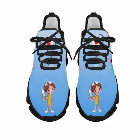 

Fashion Nursing Women Sneakers Breathable Mesh Running Shoes for Ladies Female Wear-Resistant Walking Footwear 2024