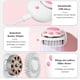 thumbnail image 5 of RV 1 ventilador colgante con cable, mini ventilador, USB, silencioso, 3 velocidades, para oficina, hogar y exterior (blanco) oso de fresa Electrónica, 5 of 5