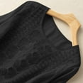 thumbnail image 5 of Womans Tank Tops Loose Fit Sleeveless Top - Pleated Cotton Linen Blend, Casual Solid Color Vest Tank, 5 of 9