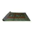 thumbnail image 2 of Ahgly Company Indoor Square Persian Turquoise Blue Traditional Area Rugs, 6' Square, 2 of 4
