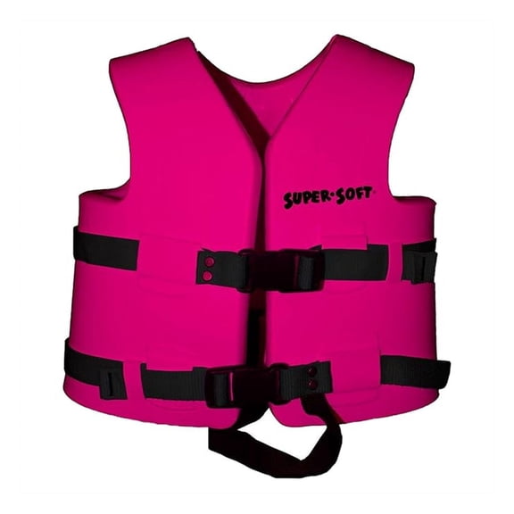 USCG Approved Swim Vest for Kids - Child Life Jacket Foam Swim Vest - Swimming Pool Beach Water Sports Safety - 23-24 Inch Chest