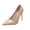 Khaki, variant on Black Womens Versatile Solid Color High Heels Pointed Toe Closed Toe Fashionable Comfortable