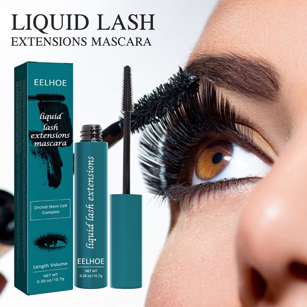 10.7g Black Eyelas Hidratante Rizado Pestañas Negro Impermeable para maquillaje de belleza