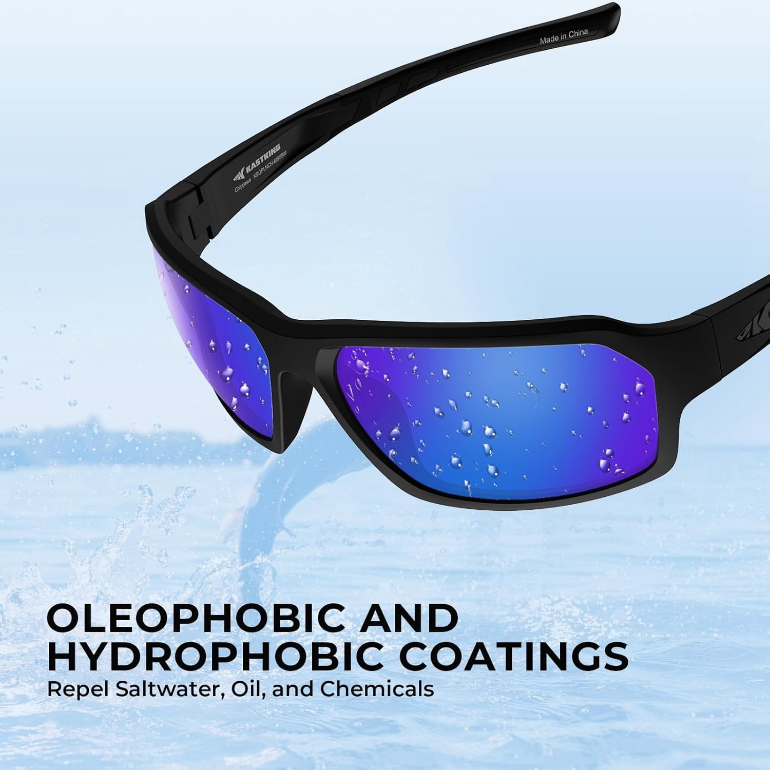 KastKing Polarized Fishing Sunglasses, UV400 TAC Lenses Chippewa