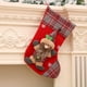 thumbnail image 1 of NEW Christmas Tree Hanging Party Tree Decor Santa Stocking Knitting Sock Gift Candy Bags, 1 of 3