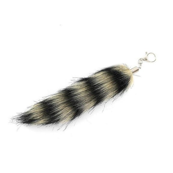SDFGTstore Foxes Tail Keychain Wolf Tail Keyring Cosplays Toy Foxes Costume Bag Hangings Charm Pendant Handbag Accessorise