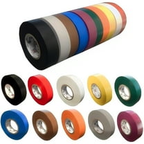 10Pcs Colored Electrical Tape - electrical insulation tape 30 ft, waterproof, environmentally friendly, flame retardant, strong adhesion, 600V withstand voltage, color marking circuit