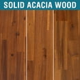 thumbnail image 6 of Acacia Callisto Solid wood bed frame & Nightstand - Queen - Walnut, 6 of 8