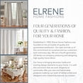thumbnail image 2 of Elrene Home Fashions Panneau de Rideau de Fenêtre Boho Transparent avec Pompons, Lin, (52 X 95), 2 of 7