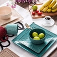 thumbnail image 2 of HiEnd Accents  Savannah 16-piece Dinnerware Set, 2 of 5