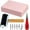 Color Mixing, variant on 4 Pack Rubber Block Stamp Carving Blocks with Cutter Tools and Rubber Brayer Roller for Printmaking and More Crafts