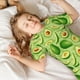 thumbnail image 4 of Balery Green Avocado Conjunto de Pijama Infantil de Manga Corta con Estampado – Ropa de Dormir de Algodón Suave-Small, 4 of 5