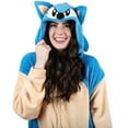 thumbnail image 5 of Sonic The Hedgehog Sonic Hooded Kigurumi Union Suit-XXL, 5 of 6
