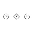 thumbnail image 1 of Youkk Durable Construction 3D Wall Clock Unique Style Easy To Read Modern Large 3D Wall Clock Timeless black 3Set, 1 of 6