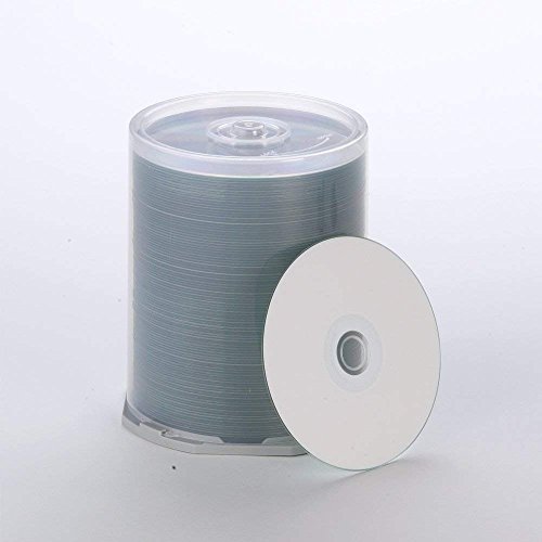 100PK TUFFCOAT PLUS DVD-R 16X 4.7GB WHITE HUB PRINTABLE, 53382