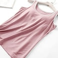 thumbnail image 4 of ameIAEA 2Pcs Women Tank Tops Built in Bra Padded Sleeveless Cami Shirts Summer Workout Yoga Athletic Tops, 4 of 6