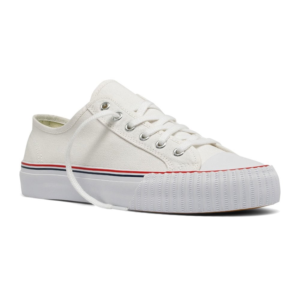 pf flyers white low top
