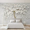 thumbnail image 1 of 3D Wallpaper Golden White Tree SKU# WAL0266, 1 of 1
