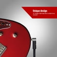 thumbnail image 2 of Cable de Guitarra VOHALO Blanco Rizado 10M 1/4 Pulgada Ángulo Recto a Recto, 2 of 6