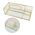 thumbnail image 2 of funda transparente para porta pañuelos Espejo de Rectangular caja de pañuelos soporte servilletero organizador soporte de escritorio Accesorios Fanmusic funda transparente para porta pañuelos, 2 of 7