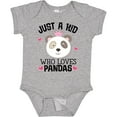 thumbnail image 3 of Inktastic Cute Panda Gift for Girls Girls Baby Bodysuit, 3 of 5