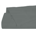thumbnail image 5 of Mainstays 300TC Cotton Rich Percale Easy Care Bed Sheet Set,Grey Twin/Twin XL Flat Sheet, 5 of 7