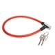 thumbnail image 4 of Candado de cable,Cable de bloqueo de bicicleta Cerraduras resistentes para bicicletas Cable de bloqueo de bicicleta construido para precisión, 4 of 8