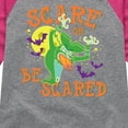 thumbnail image 3 of SpongeBob SquarePants - Scare Or Be Scared Flying Dutchman - Girls Shirt Tail Raglan, 3 of 6