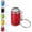 Red, variant on Mini Coin Holder Keychain, 2-in-1 Portable Loose Change Storage Container with Snap Closure, EDC Pocket Coin Organizer